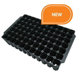 RIGID PLASTIC TRAY 77 FOR PAPERPOT 45MM